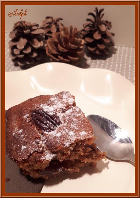 Cake aux noix et dattes moelleuses Cake aux noix et dattes moelleuses