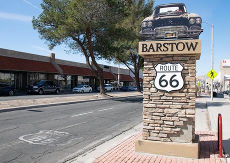 Barstow sur la route 66