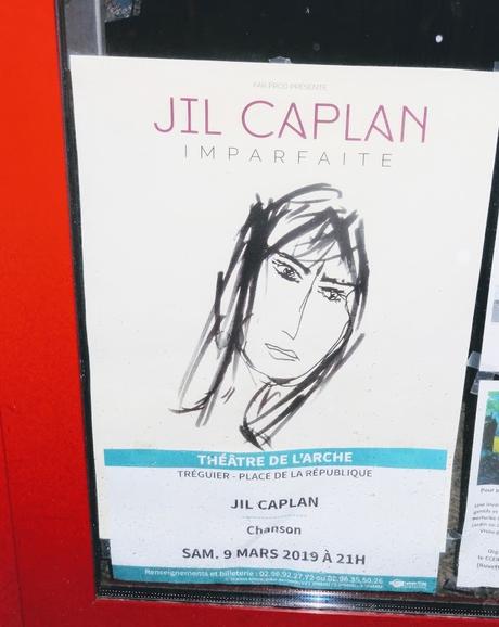 Jil Caplan au Théâtre de l'Arche à Tréguier, le 9 mars 2019.