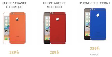 Une entreprise française reconditionne des iPhone en les rendant quasi-uniques Une entreprise française reconditionne des iPhone en les rendant quasi-uniques