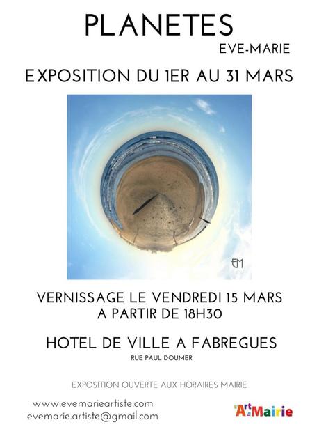 FABREGUES – EVE-MARIE expose – 15 mars