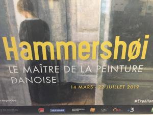 Musée Jacquemart André  exposition HAMMERSHOI  » Le maître de la peinture Danoise  » 14 Mars au 22 Juillet 2019