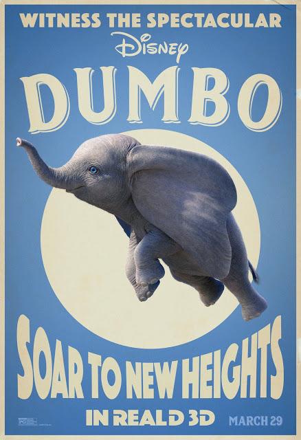 Nouvelles affiches IMAX et US pour Dumbo de Tim Burton