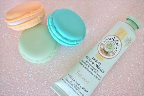 crème mains et onges thé vert Roger et Gallet