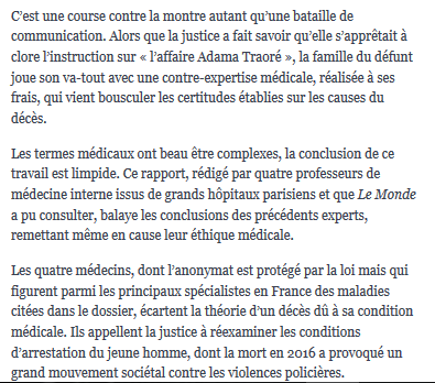 NO JUSTICE NO PEACE… I.M. #AdamaTraore #violencespolicieres