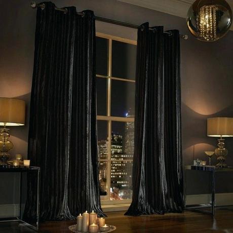 black velvet curtains made from sumptuous soft black two tone velvet these curtains glamour and style new room decor curtains bedroom and ready made black velvet curtains ireland
