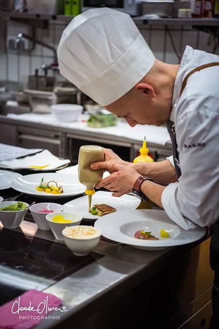 Dans les cuisines du Spettacolo avec Stefan Lünse au Lenkerhof !