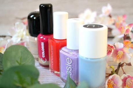 Le printemps arrive, quelles couleurs sur mes ongles ? Mon top 5