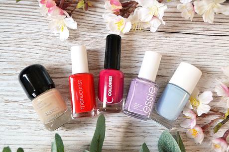 Le printemps arrive, quelles couleurs sur mes ongles ? Mon top 5