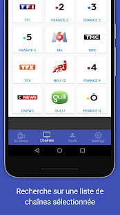 Top Applications Gratuites TV France 2019 Tv France Capture d'écran