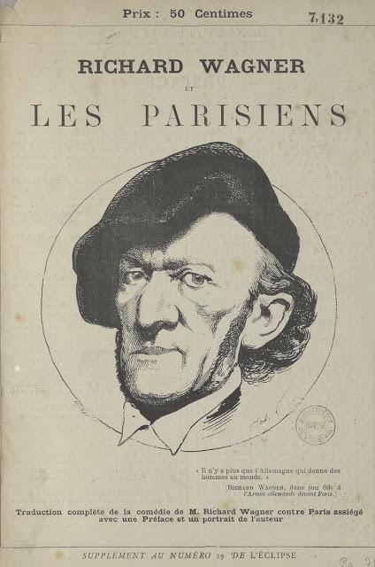 L'Eclipse publiait en 1876 la traduction d'Une capitulation de Wagner. Un dessin de Gill.