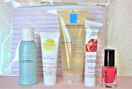 Birchbox Comptoir des Cotonniers mars 2019 produits et trousse transparente