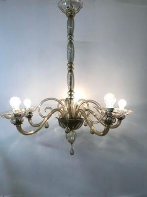 murano glass chandelier vintage glass chandelier from 2 murano glass chandelier parts for sale