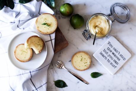 Tarte au citron vert et au basilic de Jacques Génin