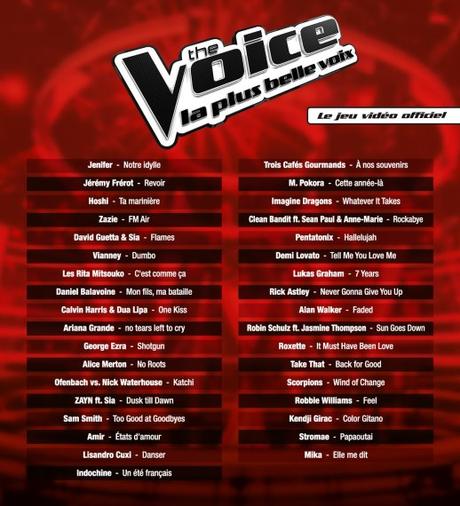 The Voice, La plus belle voix – Le jeu vidéo officiel est aujourd’hui disponible !