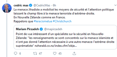 ce terrorisme identitaire dont l’épicentre est en fRance #Christchurch