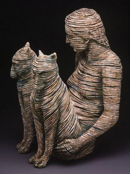 Sculptures céramiques d'Adrian Arleo