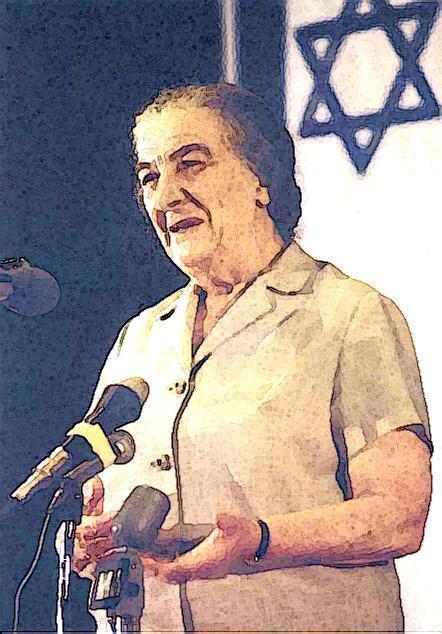 Golda Meir, la 