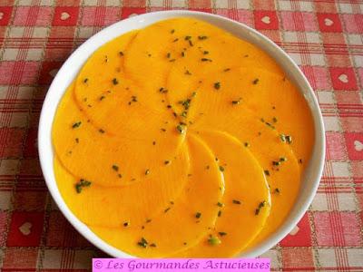 Carpaccio de Butternut (Vegan)