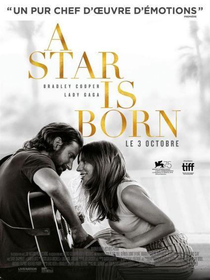 J’ai vu «  a star is born » de Bradley Cooper