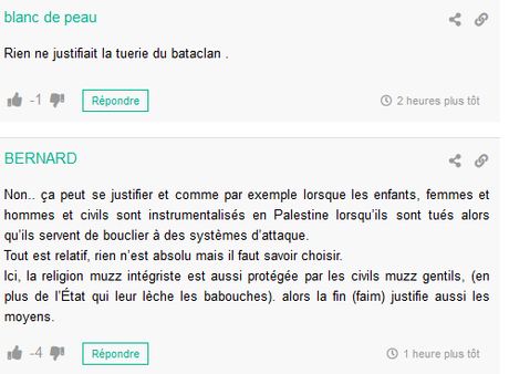 justification du #terrorisme : le point de non retour atteint en fRance #Christchurch