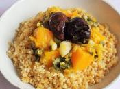 Tajine Butternut pruneaux (Vegan)