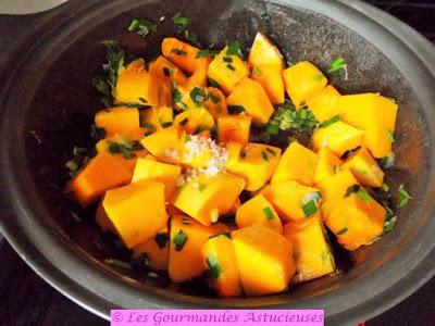 Tajine de Butternut aux pruneaux (Vegan)