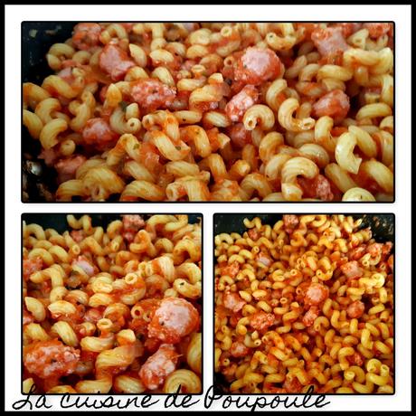 Pâte au saucisses de Jamie Olivier