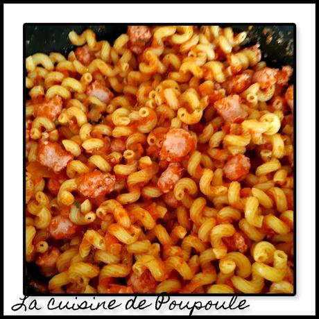 Pâte au saucisses de Jamie Olivier