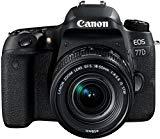 Canon EOS 77D Reflex Numérique + EF-S 18-55mm F/4-5,6 IS STM - Noir