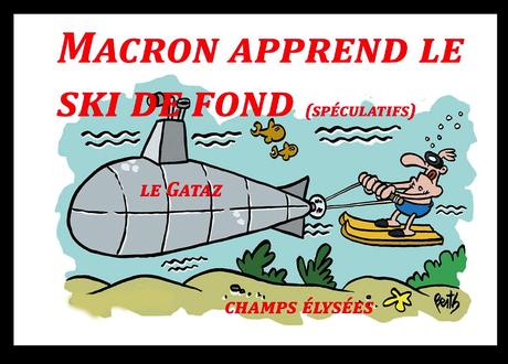 Macron : ce skieur désarçonné
