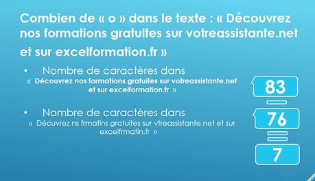 Comment compter les répétitions de caractères dans une cellule et créer une fonction personnalisée sur Excel ?