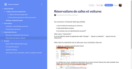 Publier un Wiki facilement grâce à Google Docs