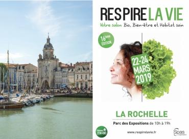 Respire la vie : un salon bio et bien-être à La Rochelle du 22 au 24 mars