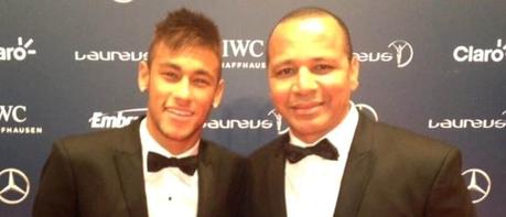 Neymar jr et son père