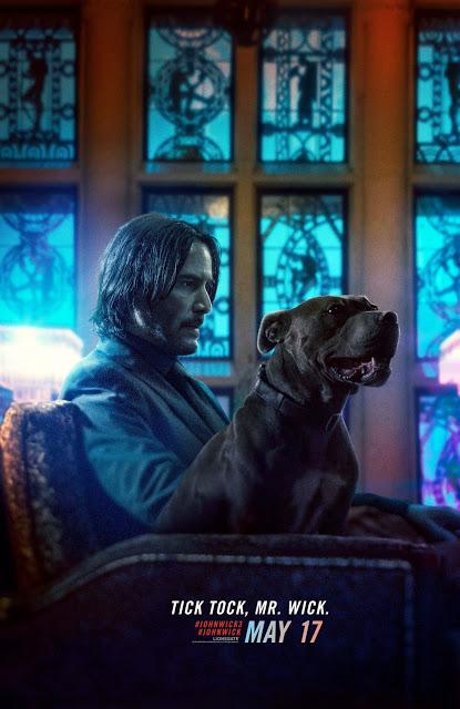 Affiches personnages US pour John Wick Parabellum de Chad Stahelski