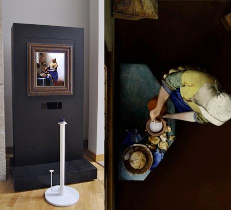 Une version 360° de « La Laitière » de Vermeer