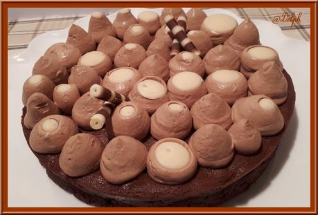 Brownie aux trois chocolats