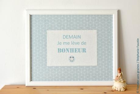 DIY : Tableau décoratif en papier peint DIY Tableau en papier peint