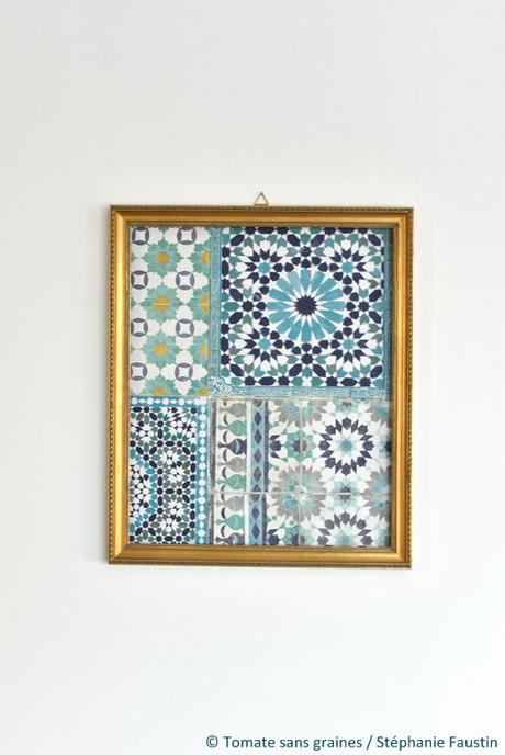 DIY : Tableau décoratif en papier peint Fabriquer un tableau décoratif en papier peint