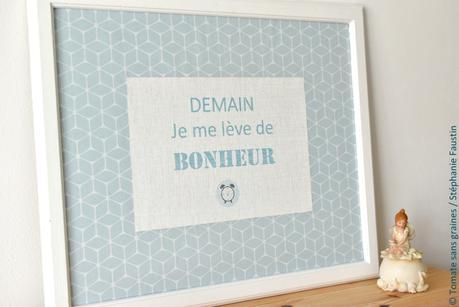 DIY : Tableau décoratif en papier peint Fabriquer un tableau avec du papier peint