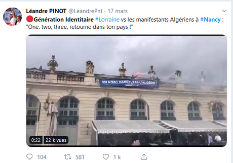 #Algerie : les nazes identitaires en action, hashtag #MéKeskiSontCons  😂🤣🤮