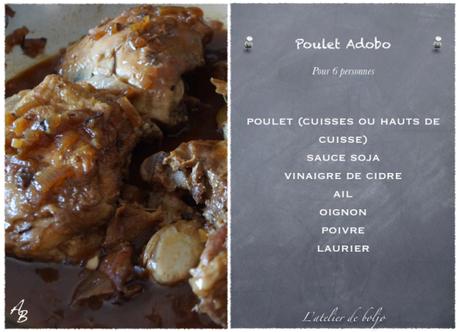 Poulet Adobo (recette des Philipinnes)