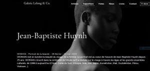 Galerie Lelong & Co  exposition  Jean-Baptiste Huynh « WOMAN-portraits de la beauté- jusqu’au 11 Mai 2019