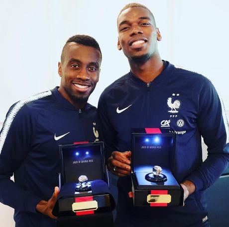 Paul Pogba offre des bagues de Champion du Monde aux bleus bagues de Champion du Monde
