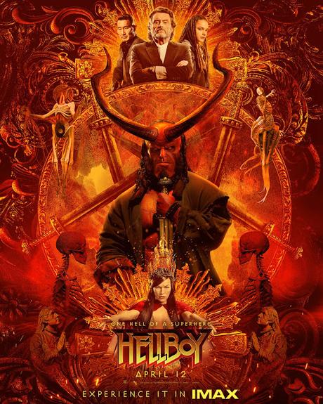 Affiche IMAX pour Hellboy de Neil Marshall