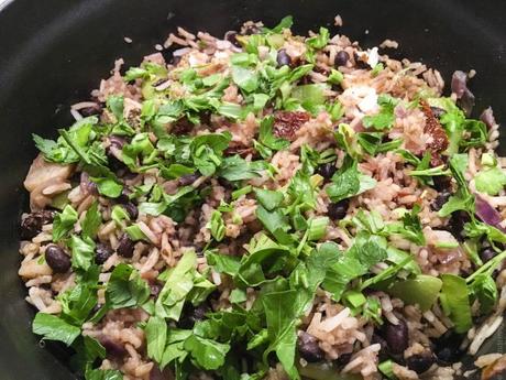 One pot – Riz et haricots (un peu) à la mexicaine