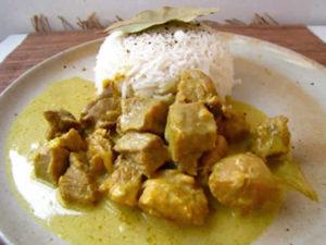 Sauté de veau au curry
