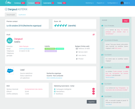 Plezi : la plateforme Inbound Marketing & Marketing Automation Plezi : la plateforme Inbound Marketing & Marketing Automation