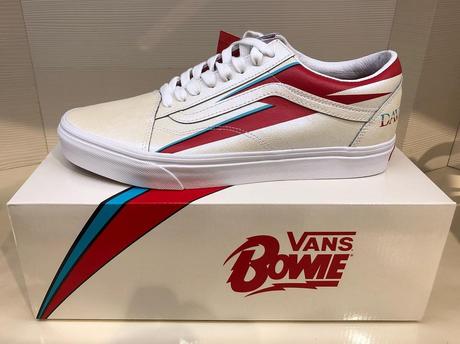 Vans lance une collection de sneakers David Bowie